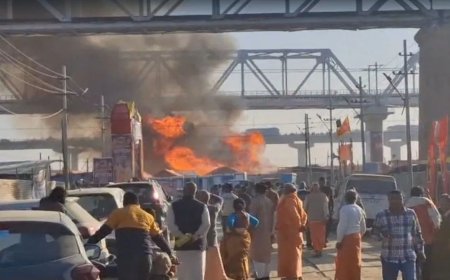 गीता प्रेस में लगी आग पर ट्रस्टी कृष्ण कुमार खेमका बोले- 'यहां से नहीं लगी है ,घटना में किसी तरह की जानी नुकसान नहीं