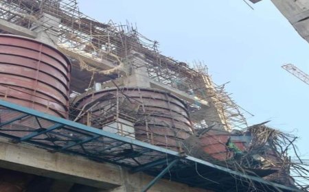 पन्ना मे  जेके सीमेंट प्लांट में बड़ा हादसा 5 मजदूरो  की  आशंका