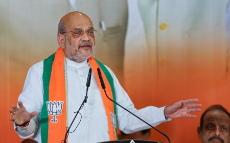 अमित शाह बोले : केजरीवाल- सिसोदिया की जोड़ी  बड़े मियां- छोटे मियां वाली , दोनों ने दिल्ली को लुटा