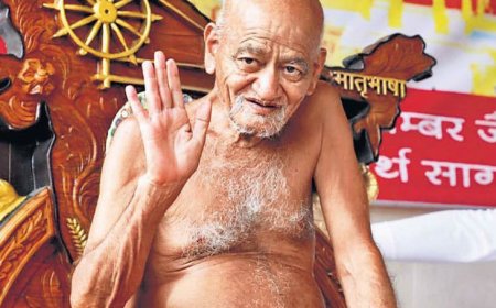 आचार्य विद्यासागर के प्रथम स्मृति दिवस पर मोहन यादव ने किया बड़ा  ऐलान, भोपाल में बनेगा आचार्य स्मारक