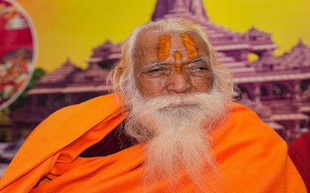 नहीं रहे राम मंदिर के मुख्य पुजारी आचार्य सत्येंद्र दास: लखनऊ अंतिम सास ली.