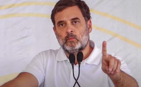 राहुल गांधी ने PM मोदी पर साधा निशाना:'देश में पूछो तो चुप्पी, विदेश में पूछो तो निजी मामला'