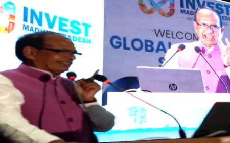 GIS में पहुंचे केंद्रीय मंत्री शिवराज सिंह : कहा- कृषि के क्षेत्र में मध्यप्रदेश अग्रणी राज्य है