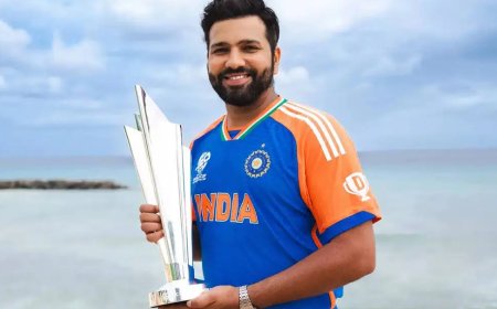 रोहित शर्मा ने रचा इतिहास , बने पहले कप्तान जो चार आईसीसी टूर्नामेंट्स के फाइनल में पहुंचे