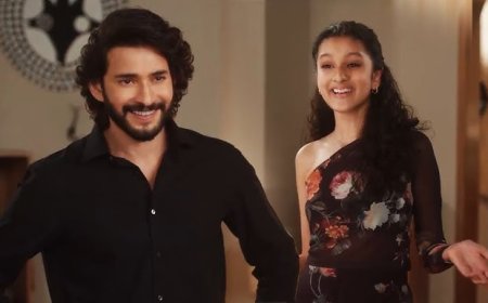 सुपरस्टार महेश बाबू और सितारा नए एड में साथ आये नजर,बेटी ने पिता को सिखाई Gen Z लैंग्वेज