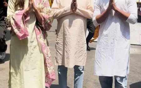 सुशांत सिंह राजपूत डेथ केस में CBI से क्लीन चिट मिलने के बाद,सिद्धिविनायक मंदिर पहुंचीं रिया चक्रवर्ती