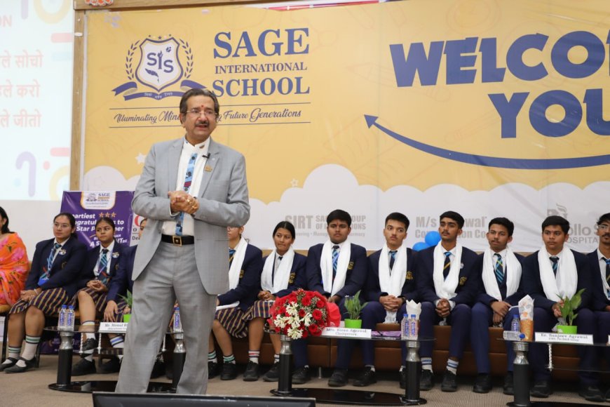 सेज इंटरनेशनल स्कूल कोलार द्वारा कक्षा 10वीं एवं 12वीं के टॉपर्स का भव्य सम्मान समारोह आयोजित