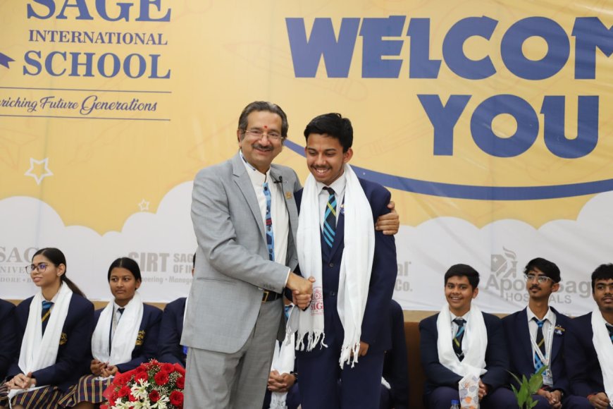 सेज इंटरनेशनल स्कूल कोलार द्वारा कक्षा 10वीं एवं 12वीं के टॉपर्स का भव्य सम्मान समारोह आयोजित