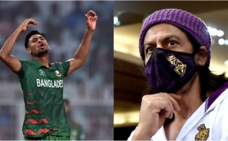 मुस्तफिजुर को KKR में लेने पर विवाद ,विवादो में शाहरुख खान